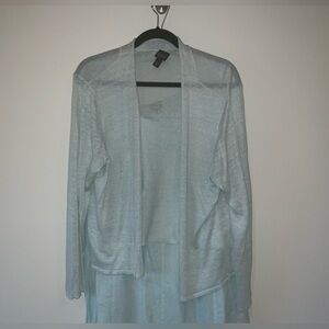 Eileen Fisher Linen Dress and Matching Sweater